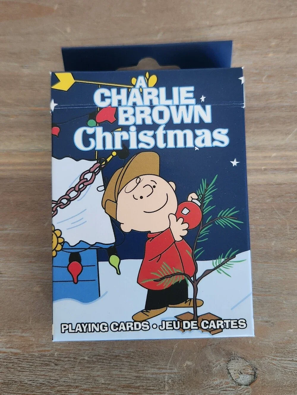 A Charlie Brown Christmas Peanuts Playing Cards Aquarius 2025 Holiday Deck NWT